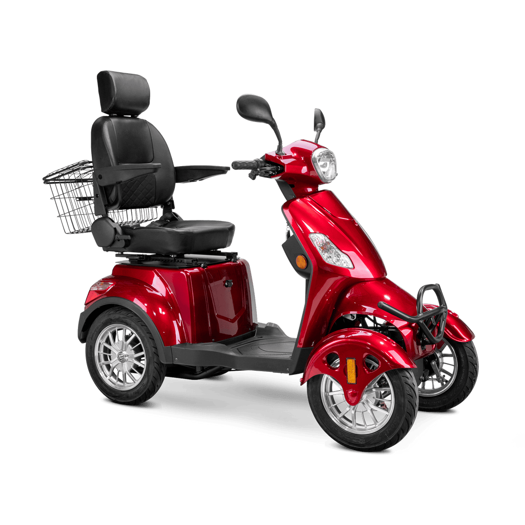 Bespoke Prestige Heavy-Duty 4-Wheel Mobility Scooter - 48V 600W, Max Load 600 lbs, Max Speed 15MPH, Range 35 Miles - 100% Financing Available!