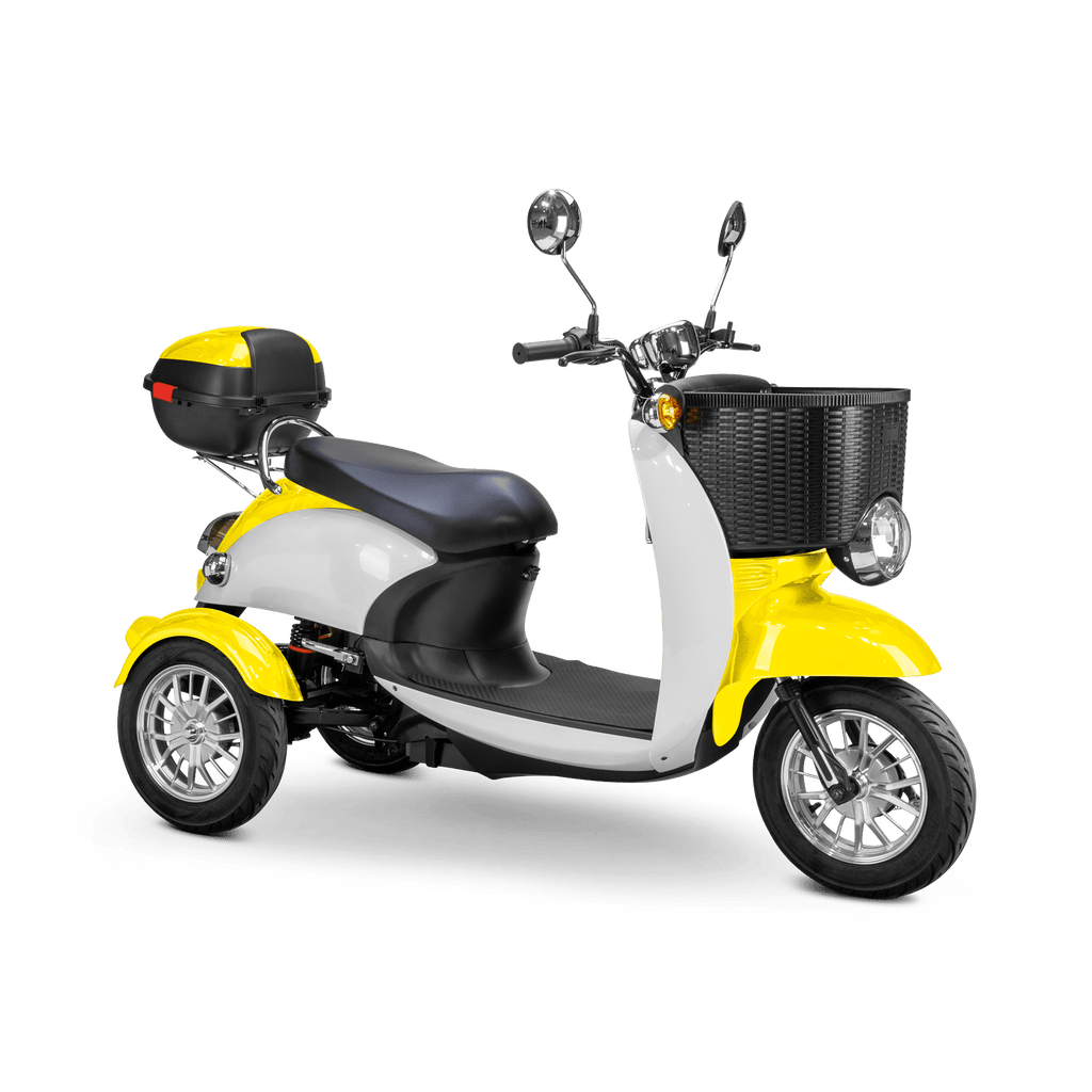 Bespoke Supreme 3 Wheel Mobility Scooter - 48V 600W, max load 400 lbs, top speed 15MPH, range 43 miles, 2-rider capacity - 100% Financing Available!