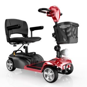 iScooter X02 4‑Wheel Adult Mobility Scooter 24V 250W with LED Headlight
