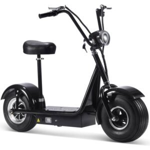 MotoTec FatBoy 48v 800w Electric Scooter - hub motor, wide saddle seat, fat tire - 100% Financing Available!