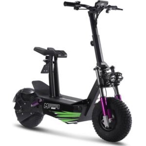 MotoTec Mars 48v 2500w Fat Tire Folding Electric Scooter - brushless motor, full suspension, dual headlights - 100% Financing Available!