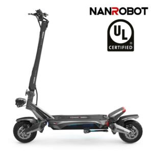 NANROBOT N6 + 72V Electric Scooter - Dual Motors 1500Wx2, 30A, Hydraulic Brakes - 100% Financing Available!