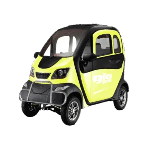Ships Late June! GIO GOLF ENCLOSED MOBILITY SCOOTER 60V 1200W, top speed 18mph, Range up to 30 miles, backup camera, heater, fan, alarm, media center, 500lb load capacity